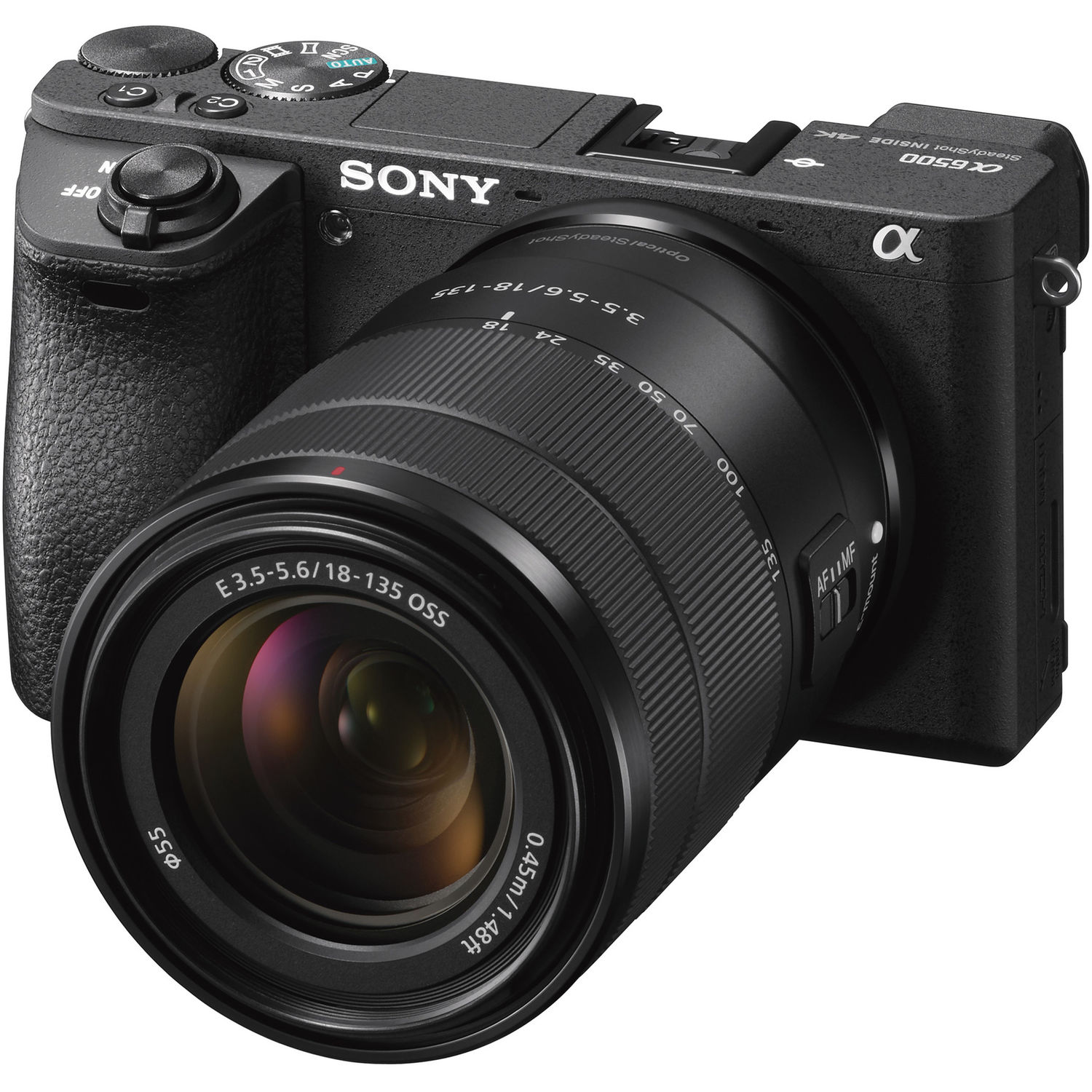 دوربین سونی مدل a6500 همراه با لنز 135-18 میلیمتر